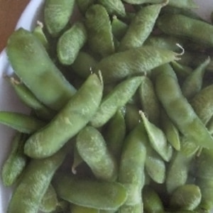 枝豆はレンチンが手軽で美味しい！！